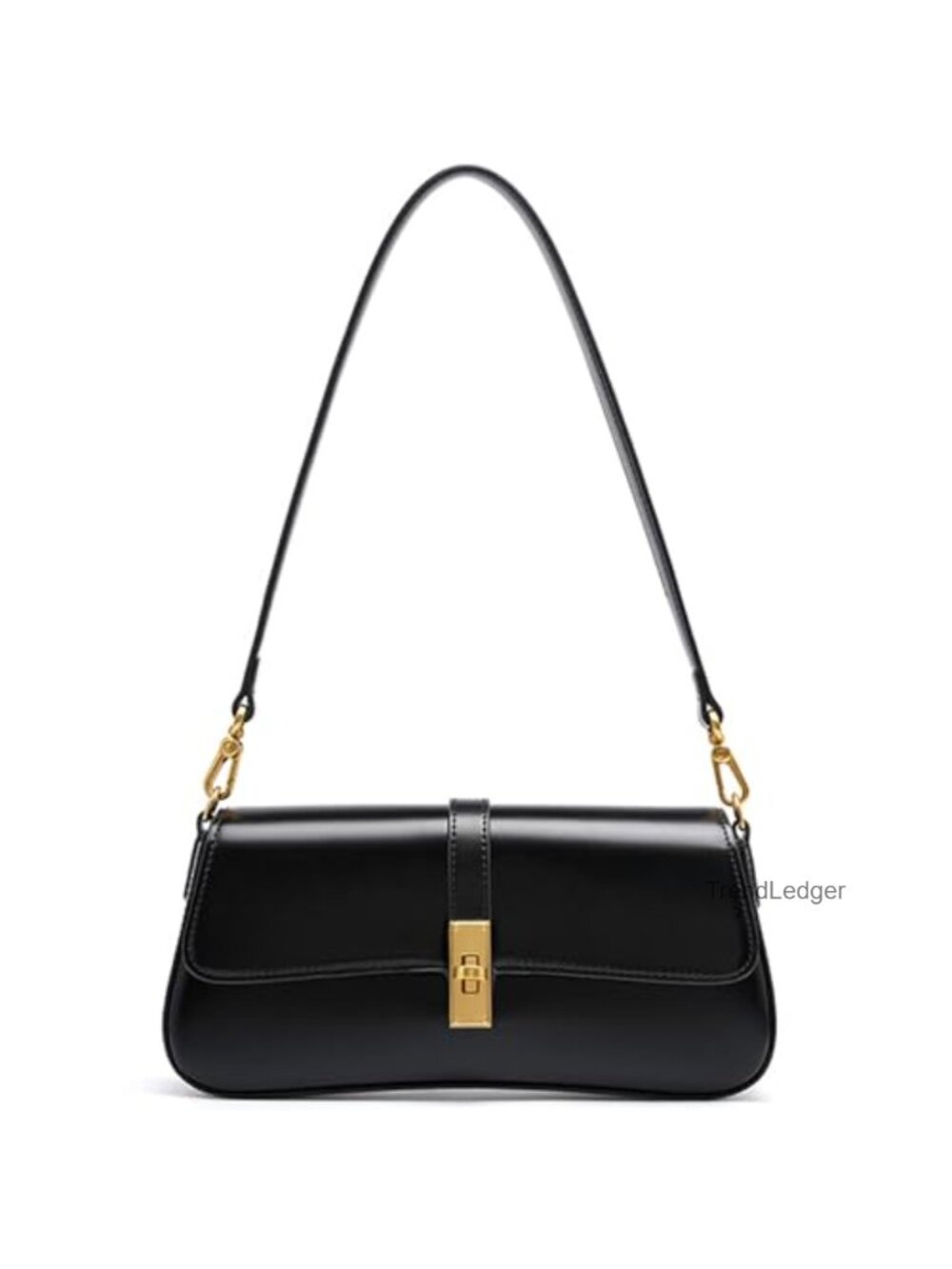 Genuine Leather Evening Bag Hobo Handbag Underarm Shoulder Bag